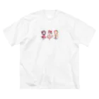 いちごカンパネラSUZURI店のりなガールズ ビッグシルエットTシャツ