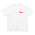 バチョフの【RED】Chofuティー　（チョフT） ビッグシルエットTシャツ