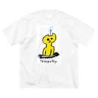 杉浦 智史のテレパシーくん ビッグシルエットTシャツ