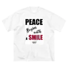 IKEDAYのPeace ビッグシルエットTシャツ