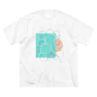 phageの6時の海 ビッグシルエットTシャツ