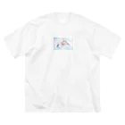 teaberry．のぽちょん ビッグシルエットTシャツ