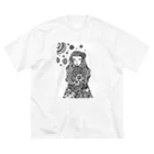 whitefrom036hのfaire la tete ビッグシルエットTシャツ