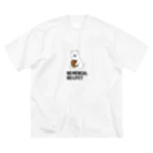 menchi_netのno menchi, no life ビッグシルエットTシャツ