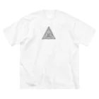 carpediemのEye of Providence ビッグシルエットTシャツ