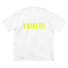 やめれショップのYAMERE（イエロー） Big T-Shirt