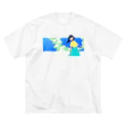 みやざわ雑貨店の入道雲ガール Big T-Shirt