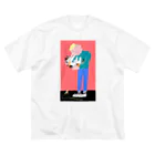 こたに千絵のネコを抱っこしてみたい Big T-Shirt