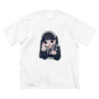 ねり梅子のつむにちゃん ビッグシルエットTシャツ