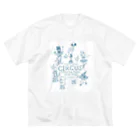 harumium cafeのサーカス ビッグシルエットTシャツ