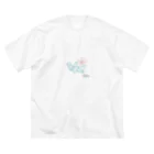 shuttoのひこうき ビッグシルエットTシャツ