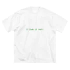 Toshiki Chibaの// Code is real. ビッグシルエットTシャツ