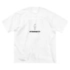 eternityのeternity.White Over sizeT ビッグシルエットTシャツ