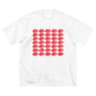 雑貨屋TOMOZOファクトリーの鯛いっぱい ビッグシルエットTシャツ