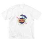 km/マンボウのCrestedPlanet ビッグシルエットTシャツ