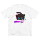 ひみつchocolatierの蝶々と黒猫のグルマンくん Big T-Shirt