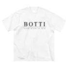 AUCHのBOTTI ビッグシルエットTシャツ 前面 Big T-Shirt