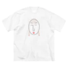 NATSUKO-SHOPのthe face様 （顔） ビッグシルエットTシャツ