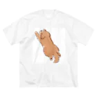 こぐま犬てんすけグッズショップのこぐま犬スーパーマンのポーズ Big T-Shirt