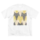 sunamogu.handmadeの無限ネコ ビッグシルエットTシャツ