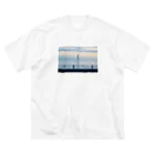 syoの鎌倉の海 ビッグシルエットTシャツ