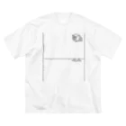 ペアTシャツ屋のシバヤさんのヤマオリタニオリ("たたむ人"に優しいデザイン) Big T-Shirt