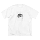 illyoungcornのBrain ビッグシルエットTシャツ