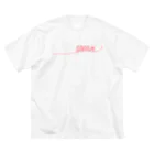 ペアTシャツ屋のシバヤさんのペア(GROOM)赤い糸 Big T-Shirt