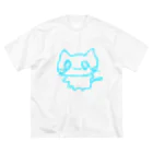 にんげん きらいのおばけねこさん ビッグシルエットTシャツ