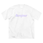 Juli MeerのBonjour ビッグシルエットTシャツ