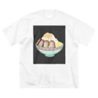 ちっぱの脂のらーめん ビッグシルエットTシャツ