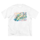 よのおみせのmeadow  ビッグシルエットTシャツ