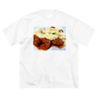 IAMOREのチキン南蛮Tシャツ ビッグシルエットTシャツ