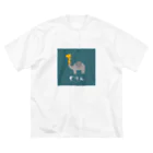 ぷにおもちSHOPのぞりん ビッグシルエットTシャツ