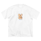 KURUMIMISHOPのちょきの手 ビッグシルエットTシャツ