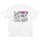 shiikaのヒトビト(ロ) ビッグシルエットTシャツ