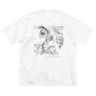 木川みくのCroquis series no.01 Big T-Shirt