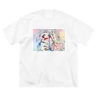 海野望殊の涙するウサギ Big T-Shirt