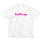 Liquid Courage officialのLiquid Courage ロゴT(ビッグシルエット) Big T-Shirt