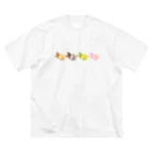 Satoshi Matsuuraのロールケーキ×ブタ Big T-Shirt