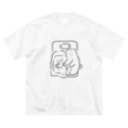 yugoro5のやさしいくまおじさん２ ビッグシルエットTシャツ