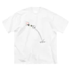 liluneco_shopのりるねこ　バスケットボール ビッグシルエットTシャツ