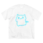 にんげん きらいのおばけねこさん ビッグシルエットTシャツ