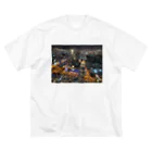 すすりーぬしょっぷのドバイの夜景(ブルジュ・ハリファからの夜景) ビッグシルエットTシャツ