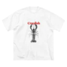 Kanshadoのザリガニ ビッグシルエットTシャツ