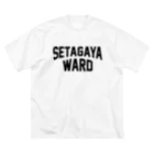 JIMOTO Wear Local Japanの世田谷区 SETAGAYA WARD ビッグシルエットTシャツ