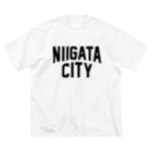 JIMOTO Wear Local Japanのniigata CITY　新潟ファッション　アイテム ビッグシルエットTシャツ