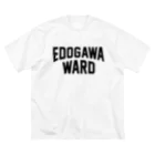 JIMOTO Wear Local Japanの 江戸川区 EDOGAWA WARD ビッグシルエットTシャツ