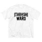 JIMOTO Wear Local Japanの板橋区 ITABASHI WARD ビッグシルエットTシャツ