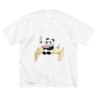 ル.ボヌールのスイカを食べるパンダちゃん Big T-Shirt